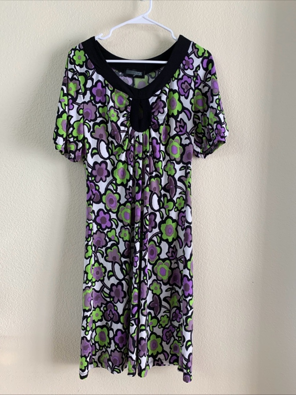 JTB 60s Style Women Floral Spring Summer Midi Dress Size M